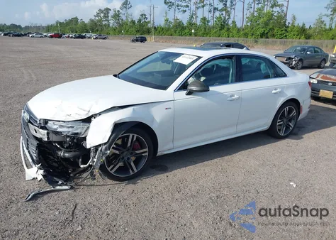 2017 Audi A4 2.0T Premium z USA, uszkodzony, nr VIN WAUENAF4XHN002423